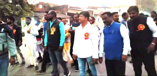 बरमकेला में अजाक्स ने रैली निकाल मनाया संविधान दिवस