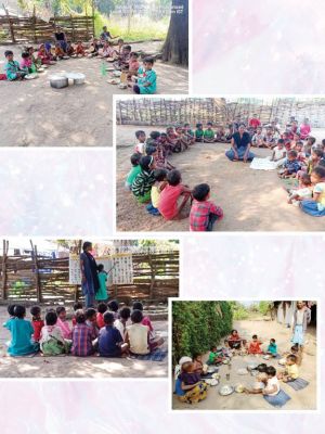 आगंनबाड़ी हो रहे जर्जर, घटिया निर्माण का आरोप, कलेक्टर को ज्ञापन