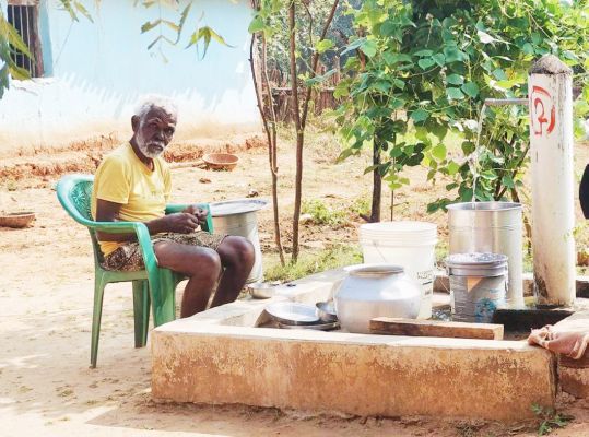जल जीवन मिशन योजना से गांव के घर-घर तक पेयजल