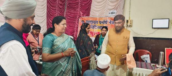 एक दिवसीय नि:शुल्क जांच शिविर का 371 मरीजों ने उठाया लाभ