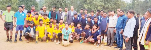 पंचायत स्तर फुटबॉल स्पर्धा में शिवपुर विजेता