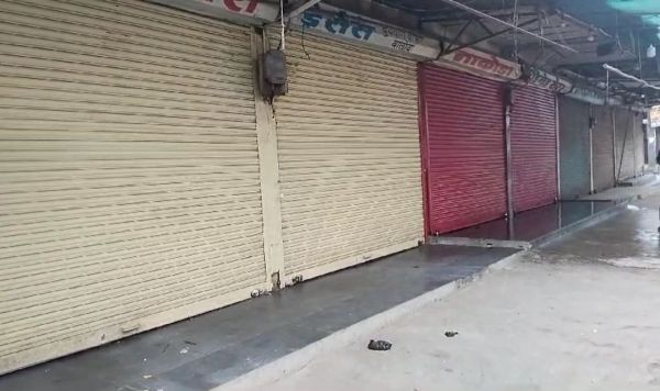 नगरहित में बालोद शहर रहा पूर्ण बंद