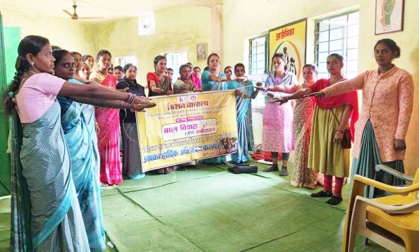 बाल विवाह मुक्त भारत अभियान में बढ़ी ग्रामीण महिलाओं की सहभागिता 