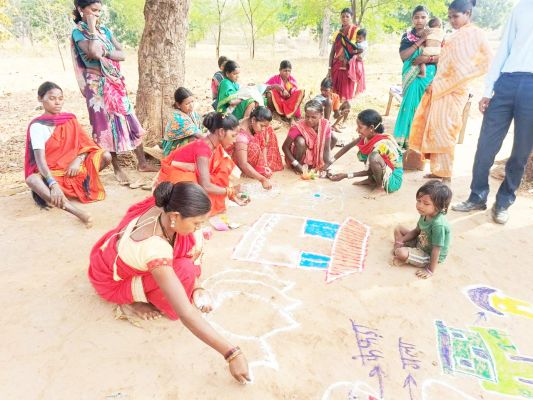 बैगा महिलाओं की कला से नशा मुक्ति मुहिम को मिला नया रंग