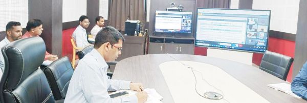 विभागीय कार्यों की समीक्षा