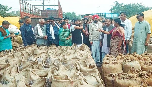 धान खरीदी, भाजपा सरकार  की नीयत सही नहीं - कांग्रेस