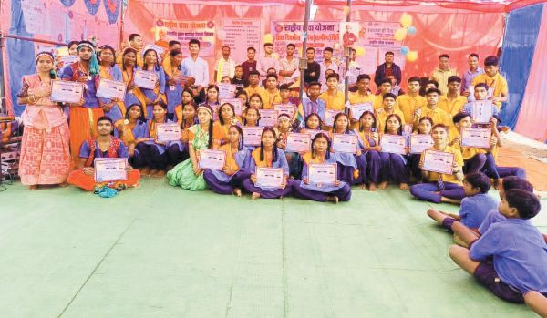 नशा मुक्ति रैली संग एनएस शिविर का समापन