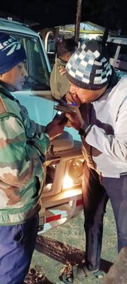 नशे में गाड़ी चलाते 35 चालकों पर जुर्माना