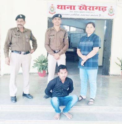 बहला-फुसलाकर नाबालिग का अपहरण-रेप, एमपी से बरामद