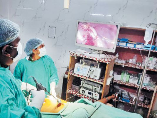   आयुष्मान योजना से कुरुद में पित्ताशय पथरी की लैप्रोस्कोपिक सर्जरी