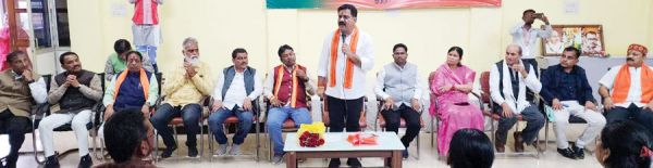 नगरीय निकाय व पंचायत चुनाव में भी भाजपा की जीत सुनिश्चित करें कार्यकर्ता - विजय शर्मा