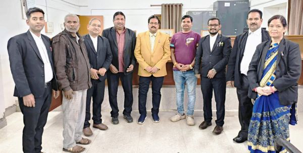मध्यस्थता सेल ने की प्रकरण निष्पादित