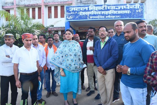 विधायक भावना बोहरा ने पांडातराई के विभिन्न वार्ड में किया दौरा