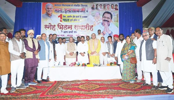 विधायक ने एक वर्ष के सफल कार्यकाल के लिए जनता का जताया आभार