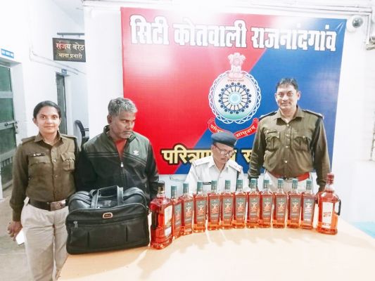 अंतरराज्यीय शराब तस्कर गिरफ्तार