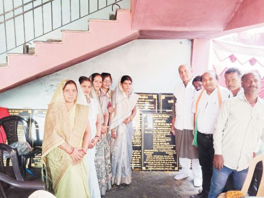 धनेंद्र साहू ने किया विकास कार्यों का लोकार्पण