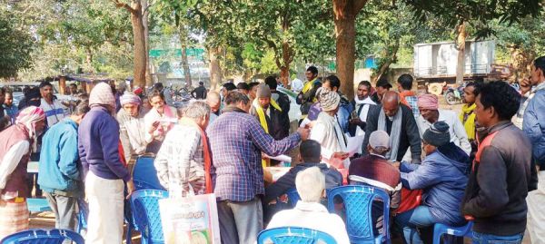 भूमि का विवरण, क्षेत्रफल एवं परिसंपत्ति का विवरण प्रकाशित होने के बाद घाटबर्रा के ग्रामीणों में आक्रोश