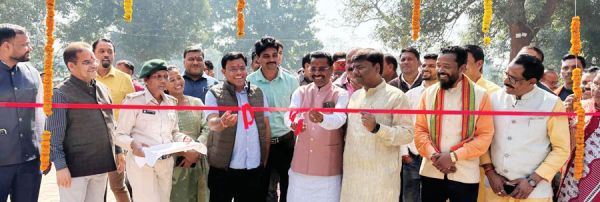 केदार कश्यप ने किया वन मंदिर का लोकार्पण