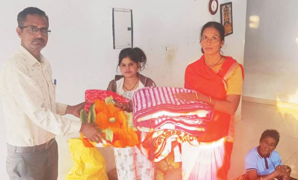 20 दिव्यांग बच्चों को दिलाए कंबल