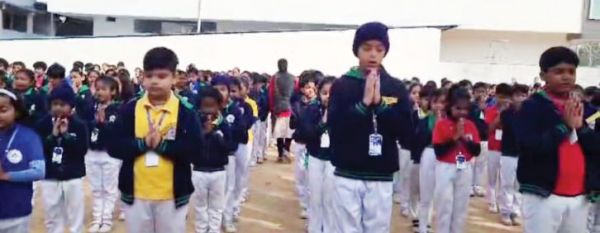 माउंट लिट्रा जी स्कूल में विजय दिवस पर विशेष प्रार्थना सभा