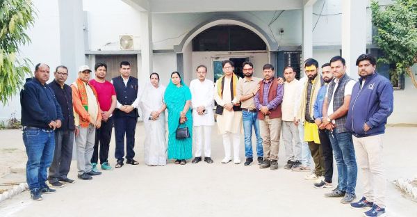 भडक़ाऊ भाषण, भाजपा का महिला कांग्रेस विधायक-नपाध्यक्ष  पति पर कार्रवाई, ज्ञापन