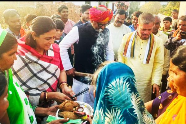 19.31 लाख की लागत से घटोली को मिलेगा मीठा पानी, प्रज्ञा ने किया भूमिपूजन