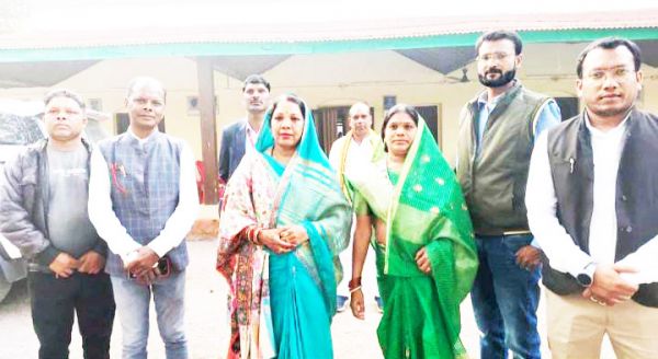 सीएम की पत्नी से सोंढूर नहर नाली विस्तार पर चर्चा