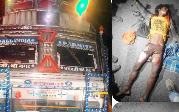 ड्राइवर ने 2 लोगों  पर चढ़ाई गाड़ी,  मौके से फरार