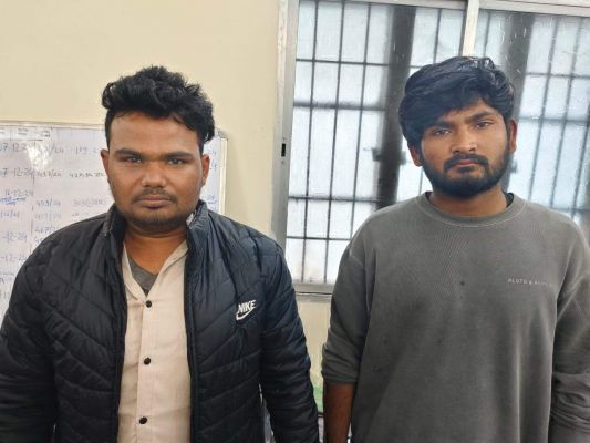 मुख्य डाक घर में चोरी के दो अंतरराज्यीय चोर गिरफ्तार