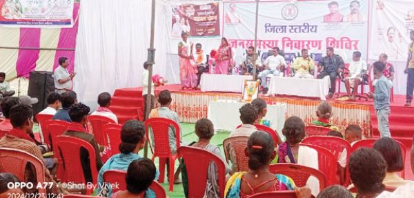 चिकपाल शिविर में 38 मामले निपटे