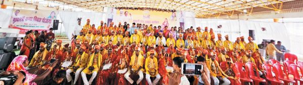 मुख्यमंत्री कन्या विवाह योजना, 48 जोड़े परिणय सूत्र में बंधे