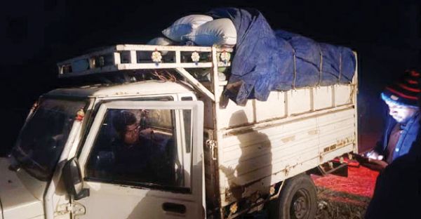 25 क्विंटल अवैध धान जब्त