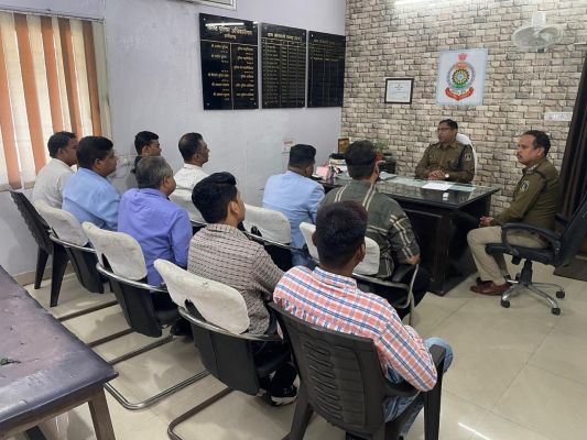 नववर्ष के लिए सुरक्षा-यातायात प्रबंधन पर बैठक