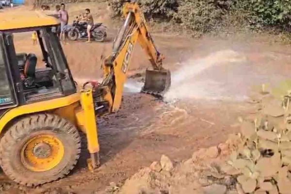 28 घंटे की मेहनत के बाद अमृत मिशन की जल आपूर्ति बहाल