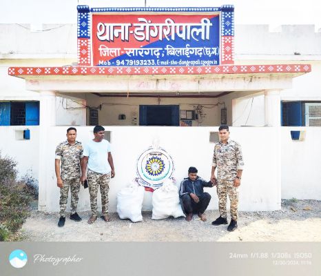 गांजा तस्करी करते आरोपी गिरफ्तार