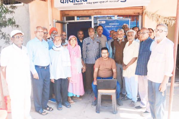 आयुष्मान वय वंदन कार्ड योजना के तहत विशेष शिविर 