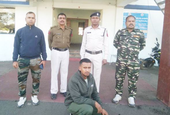 18.96 लाख के सरिया गबन मामले में आरोपी गिरफ्तार 