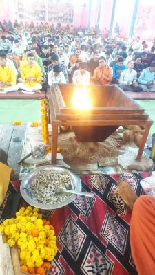 नववर्ष पर 2 घंटे में 16200 हनुमान चालीसा महापाठ
