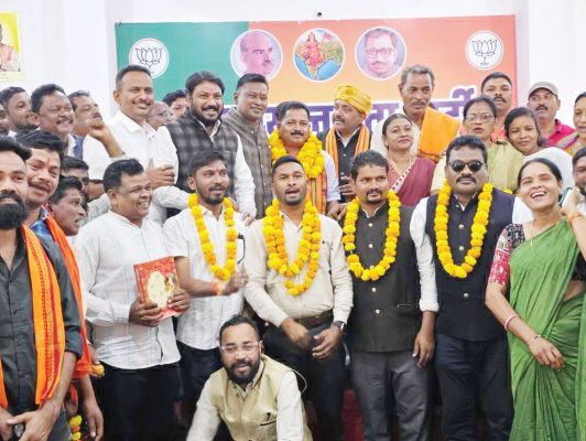 राव बीजापुर, केतारप पटनम, जुमार उसूर, तेलम भैरमगढ़ व पोडियामी कुटरू के मंडल अध्यक्ष नियुक्त
