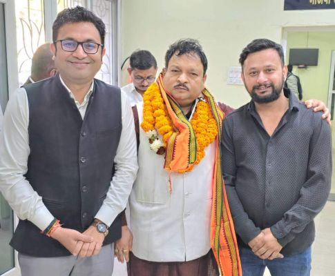 नवनियुक्त जिलाध्यक्ष को देवांगन ने दी बधाई