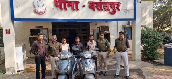 चोरी करने व चोरी का वाहन खरीदने वाला आरोपी गिरफ्तार