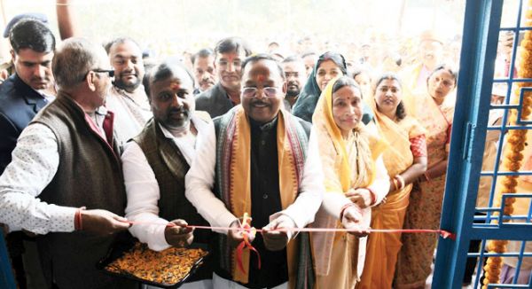 कृषि मंत्री ने पालिका कार्यालय रामानुजगंज का किया उद्घाटन