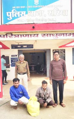 कच्ची महुआ शराब जब्त, 3 गिरफ्तार 