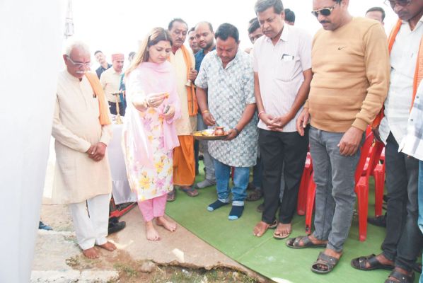 2.62 करोड़ के विकास कार्यों का विधायक भावना बोहरा ने किया भूमिपूजन