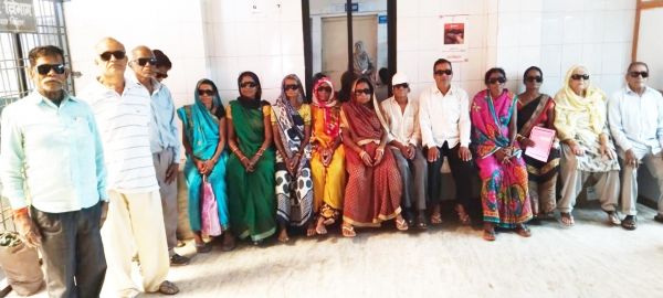 17 मरीजों को मिली नेत्र ज्योति