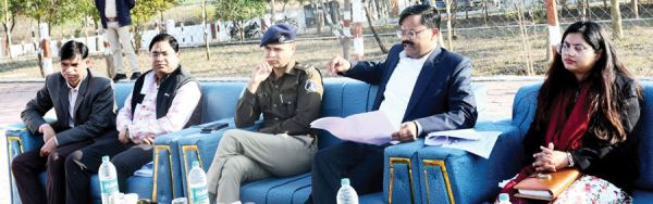 तातापानी महोत्सव की तैयारियां जोरों पर