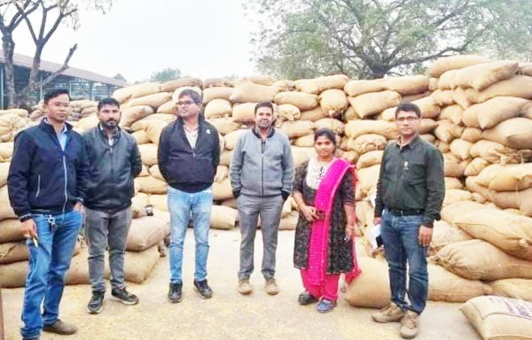 तौल में गड़बड़ी कर किसानों से ज्यादा ले ली गई 52 लाख से अधिक का 1704 क्विंटल धान जब्त