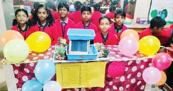 मास्टरमाइंड जूनियर स्कूल में विज्ञान-कला प्रदर्शनी