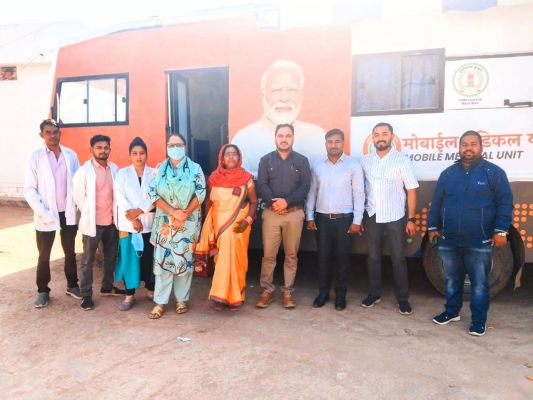 मोबाइल मेडिकल यूनिट इलाज  से संगीता की बदली जिंदगी