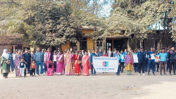  एनसीसी कैडेटों ने मनाई विवेकानंद जयंती, विविध कार्यक्रम